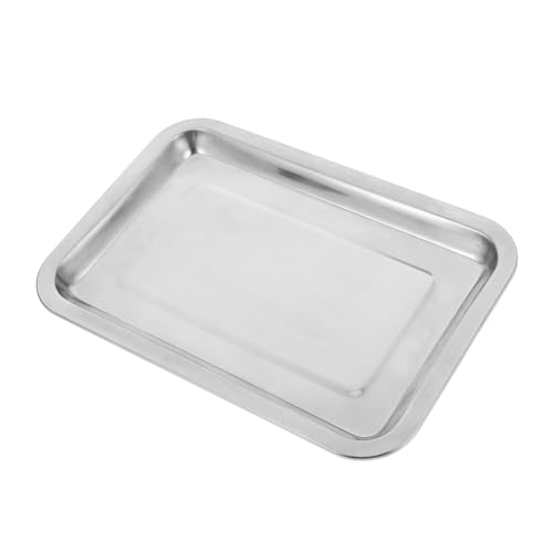 Labor Tray Rechteckiges Tablett für Chemikalienlagerung Experimentierbedarf Leckgeschütztes Design für Laboranwendungen Unterrichtsmaterialien
