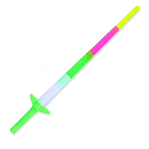 Image of MAPPERZ Sword Design LED Lights, Dark Flashing Sword Stick Light Toys for Kids, LED Talwar Light for Fun, Entertainment, Dancing, Party Boys and Girls Gift (Pack of 1)