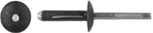 15 Black 1/4" Ford Bumper Cover Split Type Rivets