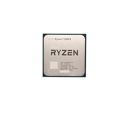 R 7 5800X R7 5800X 3.8 GHz 8 �R�A 6 �X���b�h 105W Prosesor CPU L3 = 32M 100-000000063 Soket AM4 Tanpa Kipas