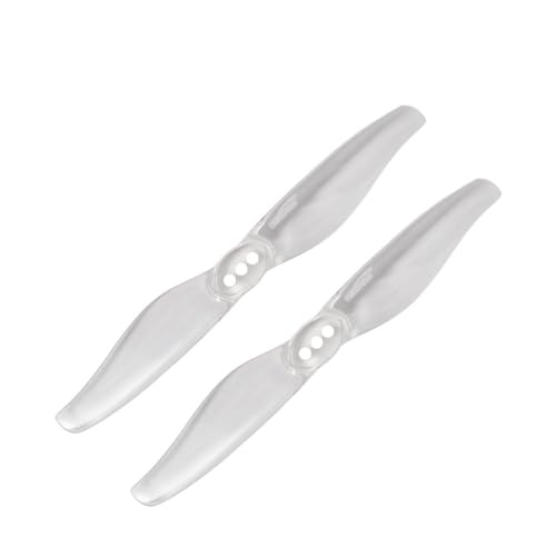 Hélice 3018 pour drone Toothpick et moteurs 1204 1303 hélice légère renforcée 2 pales blanche