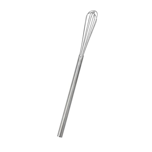 Batidor de mano ergonómico para cocinar y hornear, práctico diseño de acero inoxidable, multifuncional y fácil de combinar