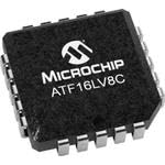 Microchip Technology, ATF16LV8C-10JU, SPLD ATF16LV8C Family 250 Gates 8 Macro Cells 83.3MHz 3.3V/5V 20-Pin PLCC Tube (10 Item/s)