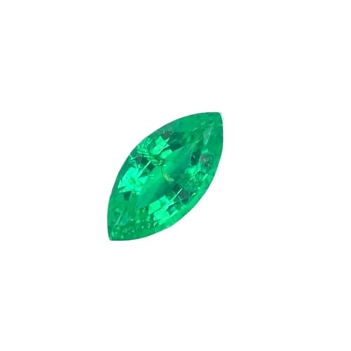 Émeraude de laboratoire taille marquise pour créer vos propres bijoux personnalisés