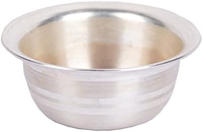 DHRUVS COLLECTION 925 Silver Small Size Katori - Bowl for Pooja, Workplace, Home, Temple, Baby Feeding & Gifting Purposes - 5 Grams