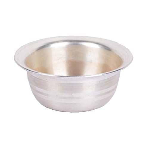 Image of DHRUVS COLLECTION 925 Silver Small Size Katori - Bowl for Pooja, Workplace, Home, Temple, Baby Feeding & Gifting Purposes - 5 Grams