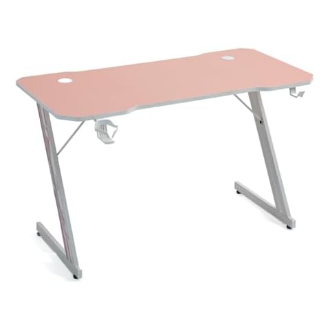 Bureau Gamer AMS-GAMING DESK120Z-PINK Cover
