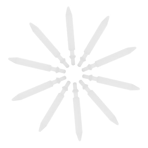 Homoyoyo Acrylic Pen Tips 10pcs Replacement Nibs for Paint Markers Fine Tip Pen Points