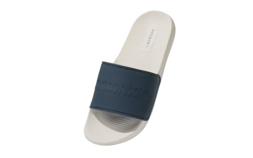 Buy Neeman's De-stress Slides for Men | Water-Resistant Recovery Flip Flops with Textured Cushioned Footbed | Lightweight & Stylish Casuals for Post-Workout, Home & Outdoor Use at Amazon.in - Image 2