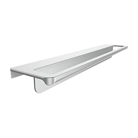 Handtuchhalter Küche ohne Bohren - Praktischer Geschirrtuchhalter zum Einhängen in Edelstahl-Optik Cover