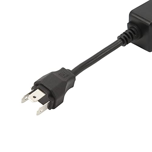Aramox H4 Scheinwerfer-Decoder, 2 Stück Scheinwerfer-Decoder, H4-Stecker, Glühbirnen, Widerstand, Anti-Flicker, Fehlercode, Warnunterdrücker, Kompatibel mit JK Tj Lj