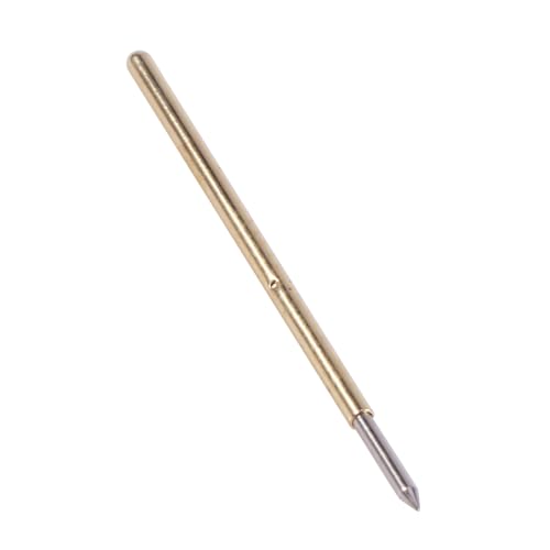 Image of P50-B1 Spring Test Probe for PCB 100PCS 16MM Long Spring Pressure Test Probe for Testing PCB Gold Fingers and Pads, Test Pins for Testing Printed Circuit Boards