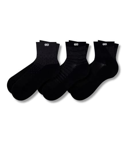 Pair of Thieves BOWO Dry Cushion Ankle Socks – Multipack Durable Socks for Comfort and Performance
