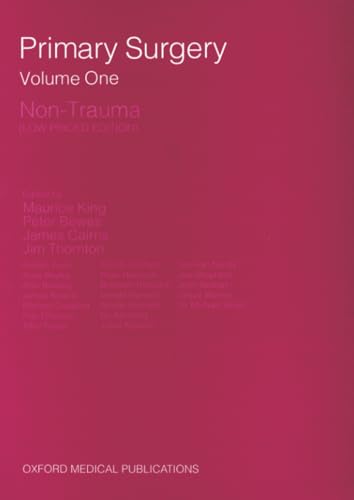 KING:PRIMARY SURGERY VOL.1:NON-TRAUMA LOW PRICED EDITION PAPER (Primary Surgery Series)