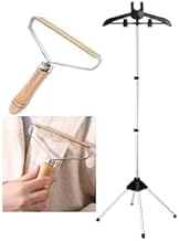 Steamer Stand,Garment Steamer Stand,Folding Telescopic Clothes Steamer Holder Stand,Hanger For Steaming Clothes,teamer Hanger Stand,Garment Steamer Clothes Rack (Steamer Stand)