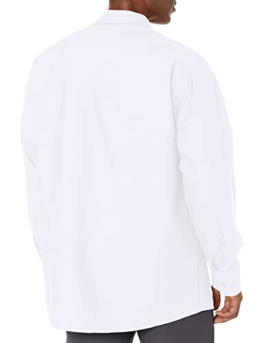 Image of Red Kap Men's Long Sleeve Industrial Work Shirt | Moisture Wicking Button Up, Wrinkle Resistance Fights Fading & Stains