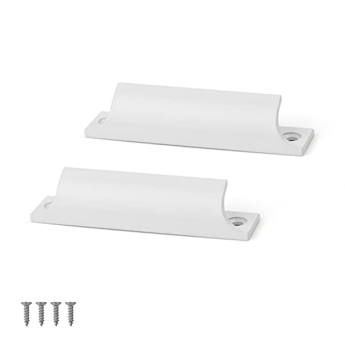 KLEHOPE Terrassentürgriff, 2 Stücke Griff Terrassentür Außen Weiß,...