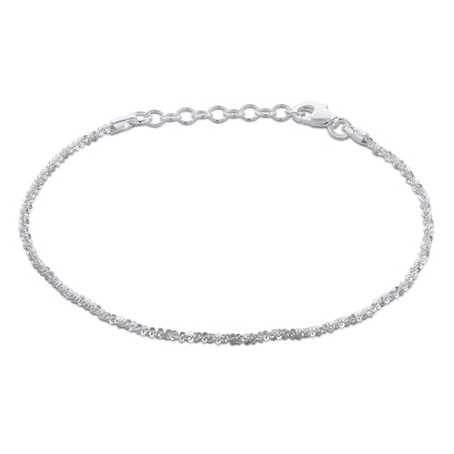Bracelet femme argent Tuscany Silver 2 mm, le bijou discret pour sublimer vos tenues d'été