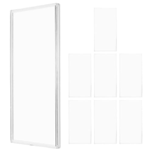 Estuche plástico para billetes 8 piezas transparente