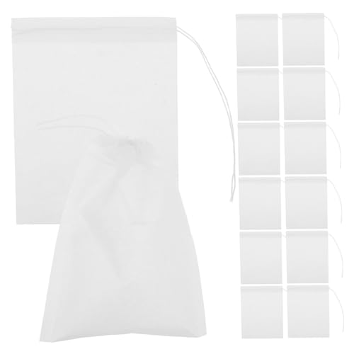 CHICAMPERA 300個一次性茶包 不織布引き紐付きティーバッグ 抽出強 抽出自由自在 オフィス 旅行 家用に 茶葉 コーヒー スパイス用使い捨てフィル