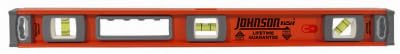 Johnson 1254-2400 Magnetic I-Beam Level, Heavy-Duty Aluminum, 24-In. - Quantity 2