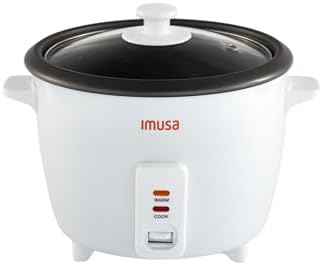 IMUSA 10 Cup Ceramic Electric Rice Cooker - White