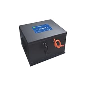 JHKGY Batterie 48V Lifepo4,Batterie Au Lithium Fer Phosphate À Cycle Profond À Haute Efficacité 48V 40Ah,pour Les Campeurs en VR Caravanes Bateau Et Énergie Éolienne Solaire Alimentation d’urgence