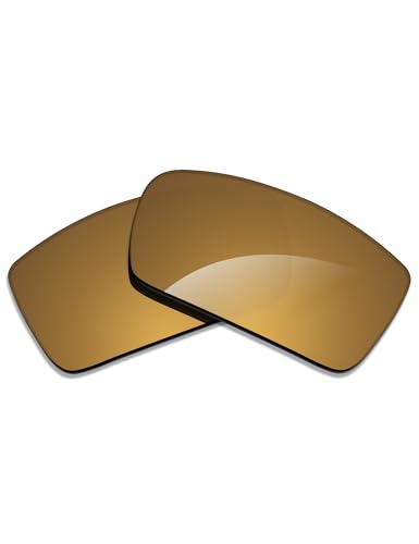 Image of Alphax Polarized Replacement Lenses for Oakley Gascan OO9014 60mm Sunglasses | Glare Reduction | Precision Cutting