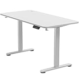 【Multifunktions Bedienfeld】Der Schreibtisch Höhenverstellbar Elektrisch hat 2 voreingestellte Höhenspeichertasten für verschiedene Höheneinstellungen zwischen 72 und 116 cm, und Anti-Kollisionssystem das GegenstÄnde Erkennt, um einen Aufprall zu Verhindern, und Abgerundete Ecken.