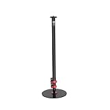Soporte flexible: la parte inferior del poste telescópico tiene el conector rápido de la serie Cobra Monopod de IFOOTAGE, que se puede conectar a un mini trípode, y también se puede utilizar como una barra de extensión del monopié.