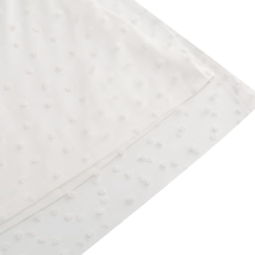 Women High Elastic Waist Pleated Solid Color Skirt Midi Swing A-line Skirts Midi Lace Tulle Tutu Cute Pleated Skirt3