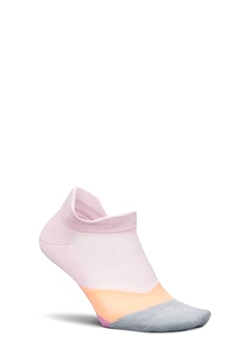 Image of Feetures Elite Light Cushion No Show Tab Sock Wave
