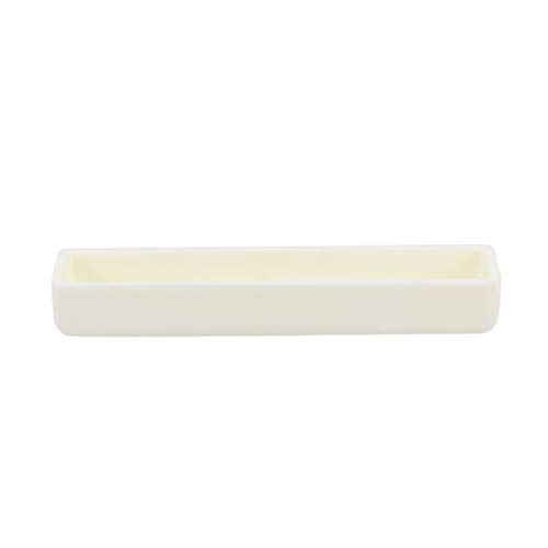 uxcell Corundum Alumina Crucible Boat 33ml Sample Holder Furnaces 121x30x16mm
