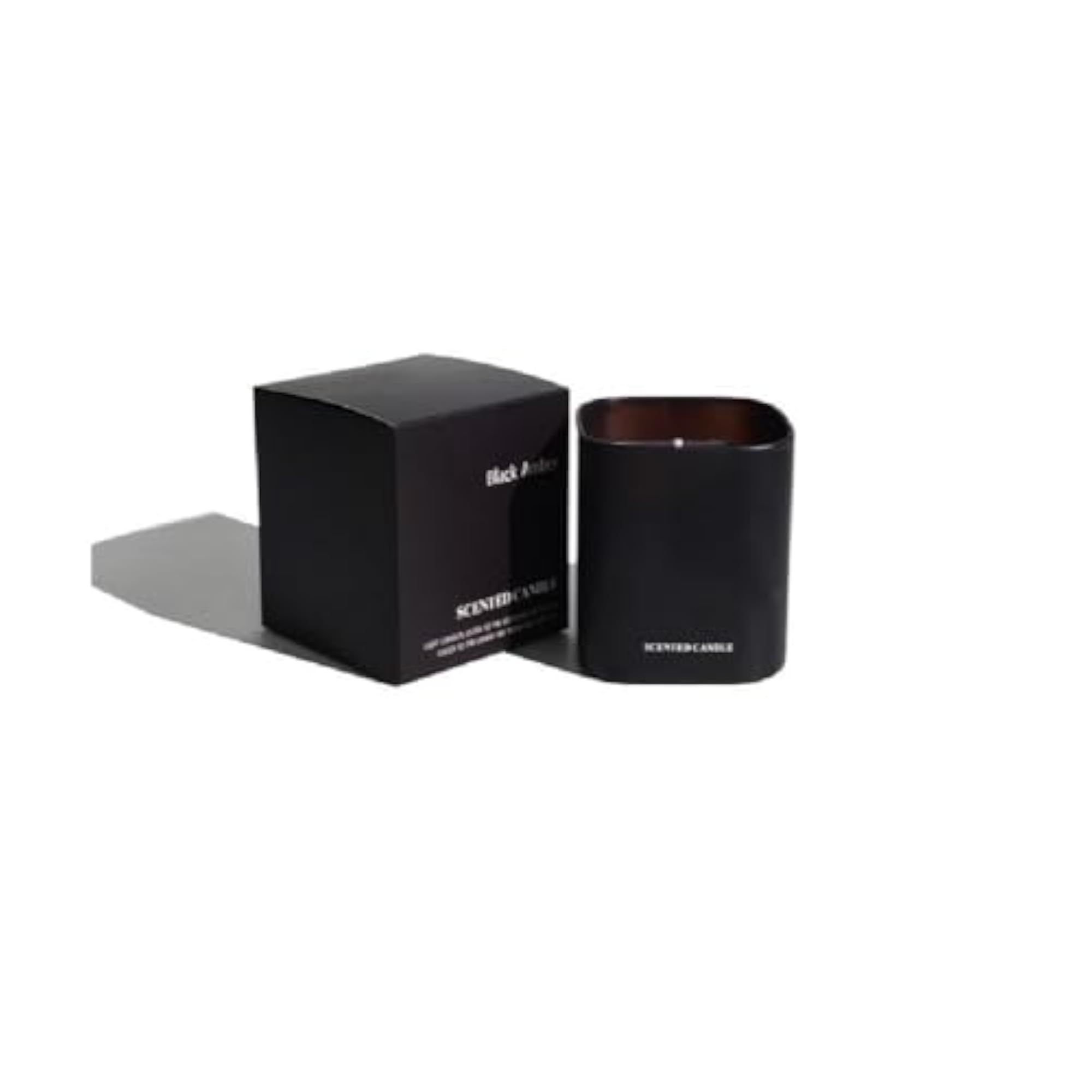 Square Smokeless Jar Glass Soy Wax Handmade Scented Candles