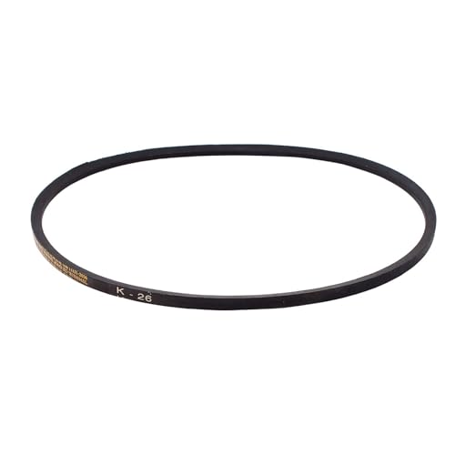 Kozelo K-26 Power Antrieb V-Gürtel - [26 Steigung Umfang] Lüfter Gummi Eingewickelt Industriell Gürtel für Übertragung Verwendung 8mm Breite 6mm Höhe