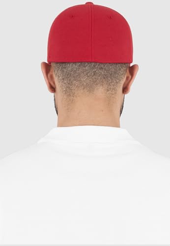 Flexfit Mütze Flexfit Double Jersey - Gorra de náutica, rojo (Red), talla: L/XL