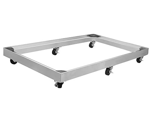 قاعدة بوتاجاز 5 شعلة من الألومنيوم مقاس 60×90 سم، لون فضي