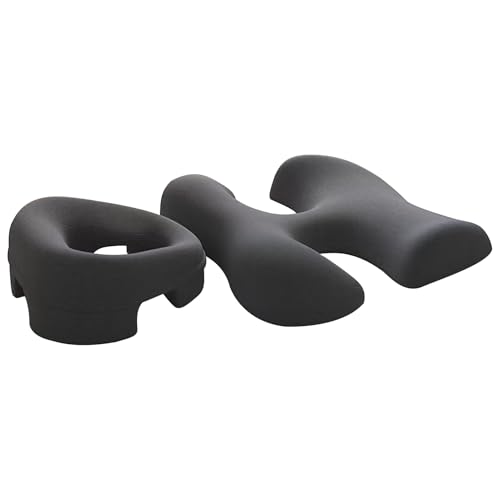 Face Down Pillow for Therapy - 30cm Memory Foam Cushion, Adjustable Recumbent Cushion, Soft Ergonomic Support | Comfortable Recovery Head Rest for F