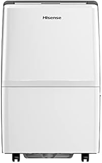 Hisense 1500 Sq.Ft 50 Pint Dehumidifier for Home, Compact size and Quiet Dehumidifier