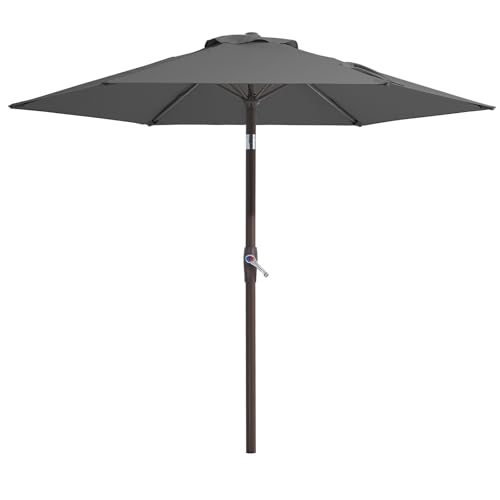Palawano 2.3M Parasol de Jardin Exterieur Anti UV et Vent, P