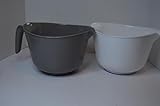 NCRR All-New Mixing Bowl with Handles, Pour Spouts, and Non-Slip Bottoms