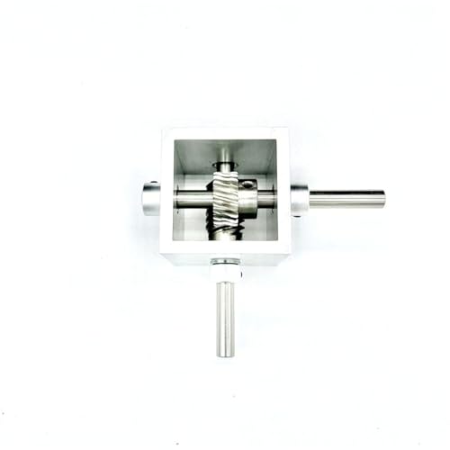 Reductor helicoidal ángulo recto en aleación de aluminio de alta resistencia 6
