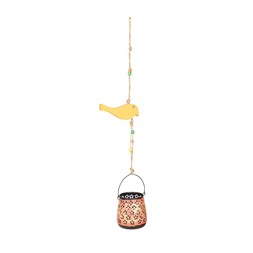 Image of AAKRITI ART CREATIONS Handcrafted Budgies Bird Feeder