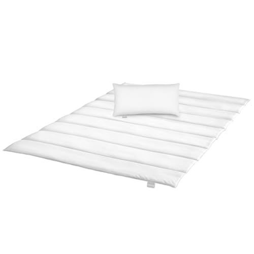 liebling Bettdecke im Set mit Kissen 135 x 200 + Kopfkissen 40 x 80 cm, 4-Jahreszeitendecke, Steppdecke aus 100{56ae2d67fa4b2f359601bd9e2601af53f94f90de5e5fad3cbebeb6399a16fc4e} Mikrofaser, waschbar, Allergiker geeignet liebling Bettdecke im Set mit Kissen 135 x 200 + Kopfkissen 40 x 80 cm, 4-Jahreszeitendecke, Steppdecke aus 100{56ae2d67fa4b2f359601bd9e2601af53f94f90de5e5fad3cbebeb6399a16fc4e} Mikrofaser, waschbar, Allergiker geeignet