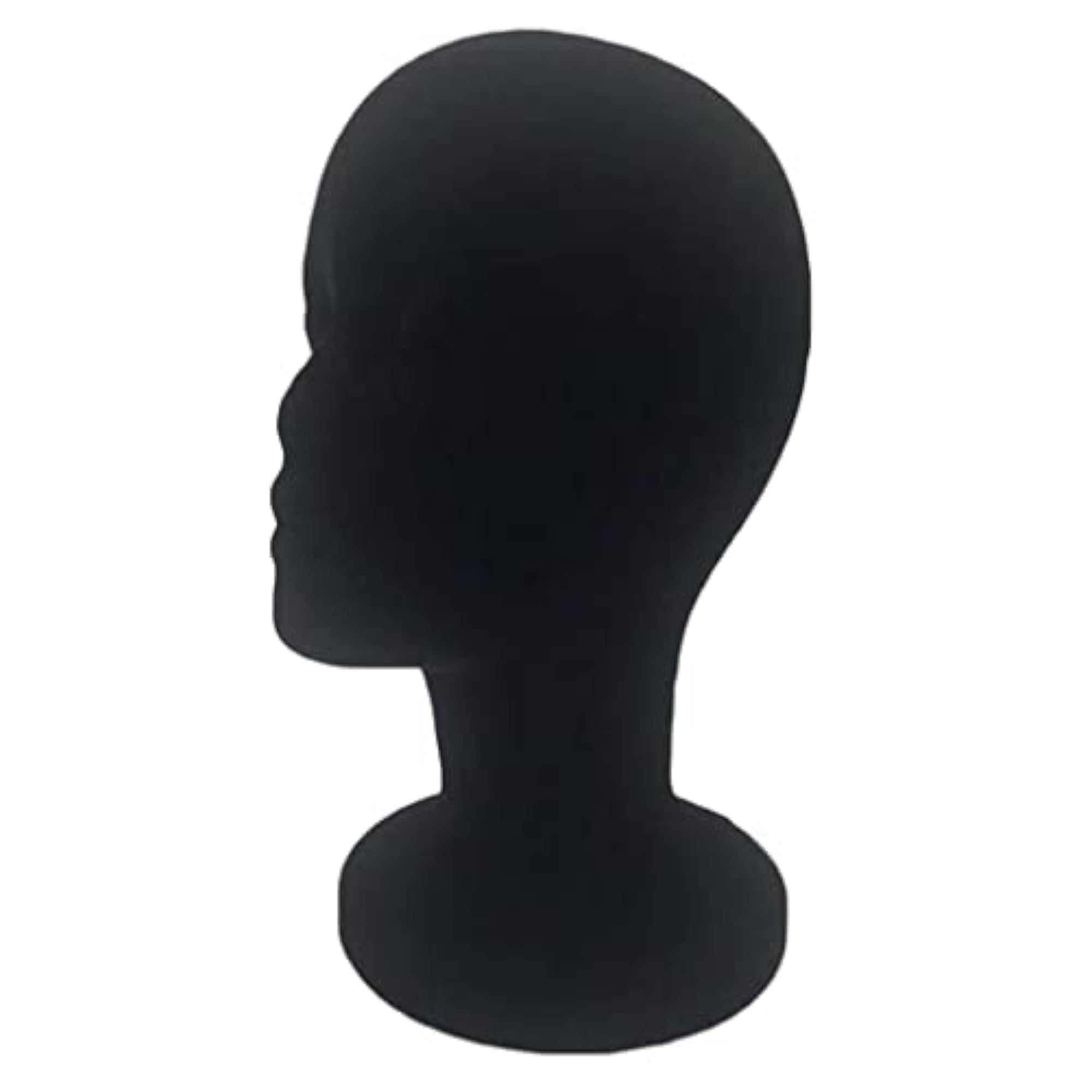 Lightweight Foam Mannequin Head Display Stand, Model 01