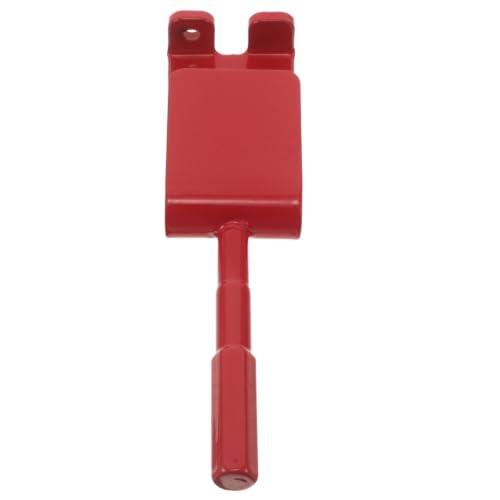 DOITOOL Ice Fishing Screw Adapter for Shelter Stakes, Iron Red Winter Use
