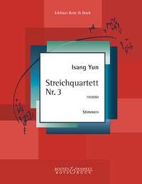 Streichquartett Nr. 3 - Partituras de estudio