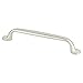 Berenson Euro Classica 128mm Center to Center Cabinet Handle Pull, Brushed Nickel