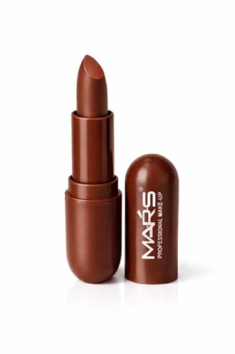 Image of Mars-Matte Creamy Lipstick | Non-drying, Highly pigmented Lipstick | Shade- multisades, 3.8gm| (BROWN1)
