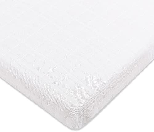 Amazon.com : Babyletto 100% Organic Cotton All-Stages Bassinet Sheet ...